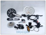 2011款 shimano SLX M660(10速)套件(重新到货)
