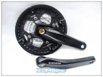 shimano alivio M430 (9S)方孔牙盘