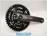 2012款shimano M391方孔牙盘