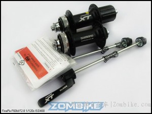 shimano XT M785中央锁死碟刹花鼓