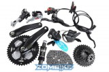 SHIMANO ALIVIO M430套件（含花键牙盘，9S）