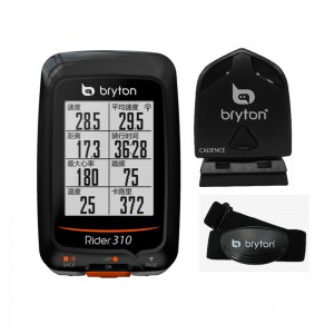 bryton百锐腾R310T GPS码表自行车码表夜光ANT＋心率 踏频 蓝牙（工厂代发）