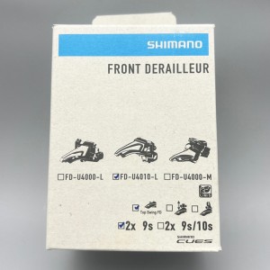盒装shimano CUES U4010-L平推前拨2*9S